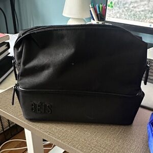 BEIS Black Cosmetic Bag